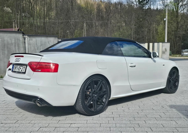 Audi A5 cena 90000 przebieg: 175000, rok produkcji 2012 z Kraków małe 37